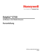 Honeywell Dolphin CT50 Kurzanleitung