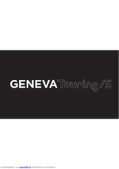Geneva Touring S Bedienungsanleitung