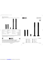 KEF Wireless 5000 serie Installationshandbuch