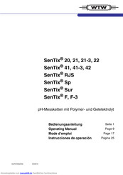 wtw SenTix Sur Bedienungsanleitung