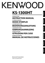 Kenwood KS-1300HT Bedienungsanleitung