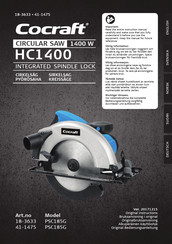 Cocraft HC1400 Bedienungsanleitung