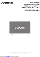 Oceanic OCEALED320316W3 Bedienungsanleitung