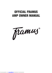 Framus Ruby Riot 2 Anleitung