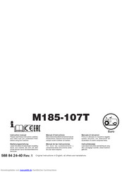 McCulloch M185-107T Bedienungsanleitung