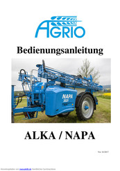 Agrio NAPA 3900 Bedienungsanleitung