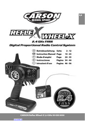 Carson Reflex Wheel-X Betriebsanleitung