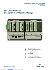 Emerson FloBoss 107 Anleitung