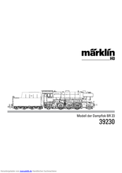 marklin H0 23 Series Bedienungsanleitung