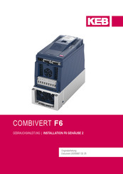 KEB Combivert F6 Gebrauchsanleitung