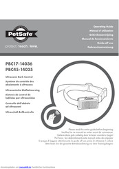 Petsafe PBC45-14035 Gebrauchsanweisung