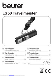 Beurer LS50 Travelmeister Gebrauchsanweisung