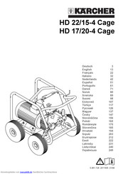 Kärcher HD 17/20-4 Cage Bedienungsanleitung