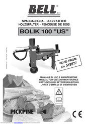 Bell BOLIK 100 T Betriebsanleitung