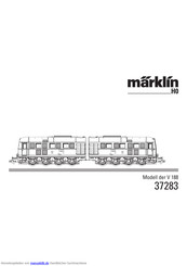 marklin V 188 Bedienungsanleitung