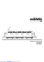 marklin Serie Re 620 Bedienungsanleitung