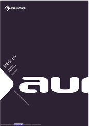auna MEGA080 Hinweise