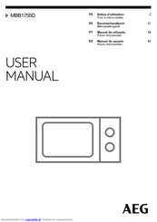 AEG MBB1755D Benutzerhandbuch