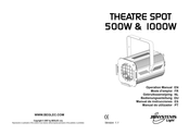 JB Systems THEATRE SPOT 1000W Bedienungsanleitung