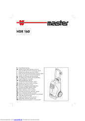 wurth master HDR 160 Originalbetriebsanleitung