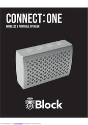Block CONNECT: ONE Bedienungsanleitung