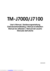 Epson TM-J7000 Bedienungsanleitung