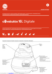 Novital Covatutto 16L Digitale Bedienungsanleitung