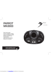 Parrot UNIKA MKi9000 Bedienungsanleitung