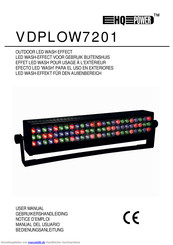 HQPOWER VDPLOW7201 Bedienungsanleitung