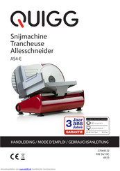 Quigg AS4-E Gebrauchsanleitung