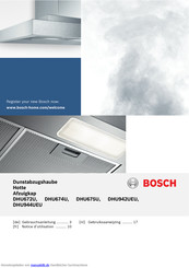 Bosch DHU674U Gebrauchsanleitung