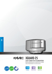 FAAC XGUARD-25 Bedienungsanleitung