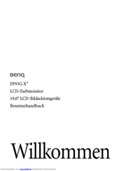BenQ FP93G X+ Benutzerhandbuch