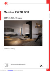 Dru Maestro 75XTU RCH Installationsanleitung