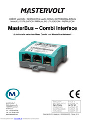 Mastervolt MasterBus-Combi Interface Betriebsanleitung