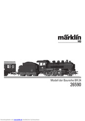 marklin H0 24 Series Bedienungsanleitung