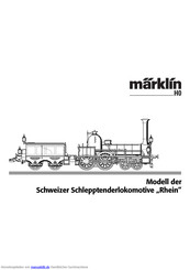 marklin H0 Rhein Bedienungsanleitung