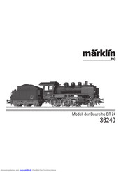 marklin H0 24 Series Bedienungsanleitung