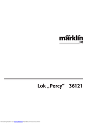 marklin Percy Gebrauchsanleitung