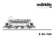 marklin H0 E 44 144 Gebrauchsanleitung