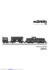 marklin H0 290 Series Bedienungsanleitung