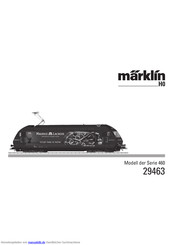 marklin H0 460 Series Bedienungsanleitung