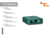 CitrinSolar CS WebBox2 Handbuch