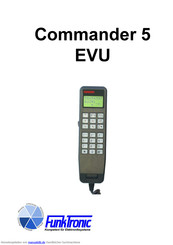 FunkTronic Commander 5 EVU Anleitungen