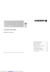 Cherry DW 8000 Bedienungsanleitung