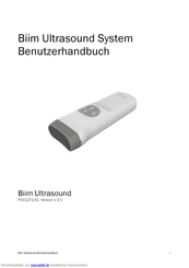 Biim Ultrasound system Benutzerhandbuch