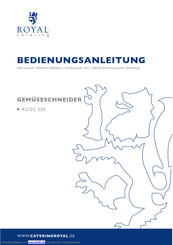 Royal Catering RCGS 550 Bedienungsanleitung