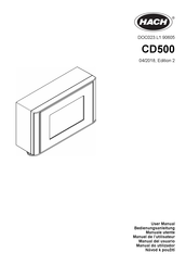 Hach CD500 Bedienungsanleitung