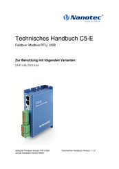 Nanotec C5-E-1-03 Technisches Handbuch