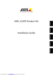 Axis 225FD Installationshandbuch